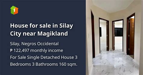 house and lot in silay|23 properties for sale in Silay .